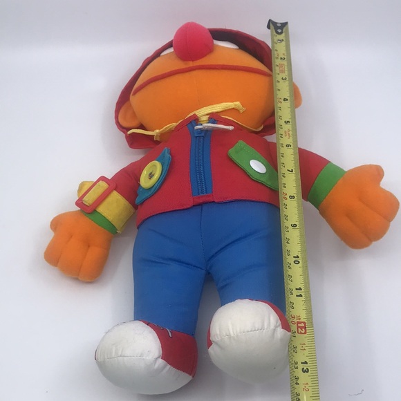 Vintage 1990 Playschool Ernie Plush Sesame Street - Picture 10 of 10